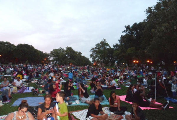 Outdoor cinema thrives in borough throughout the summer