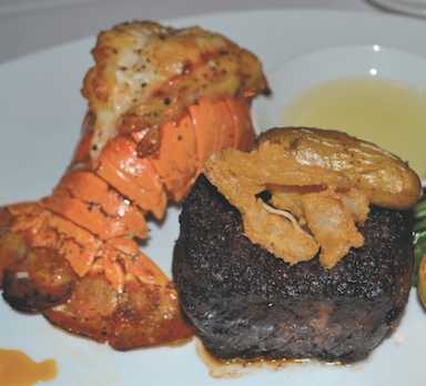 steak and lobster