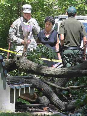 Tree kills Flushing woman