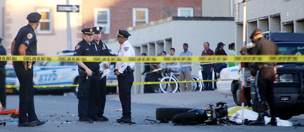 Motorcyclist and female passenger killed in Astoria crash with SUV: Police