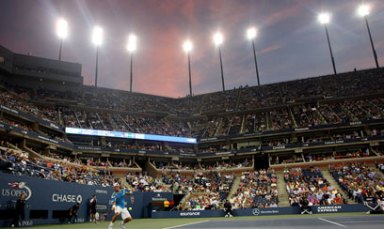 US Open: Scenes from day five at the tournament