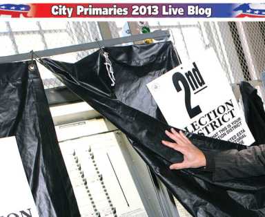 Live Blog: 2013 Primary