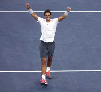 Scenes from the US Open: Men’s Semifinal Matches