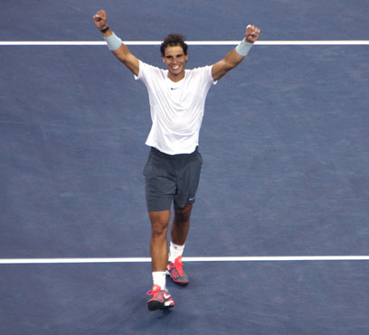 Scenes from the US Open: Men’s Semifinal Matches