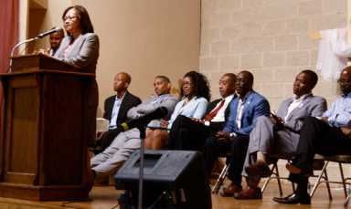 Council candidates debate gangs, guns