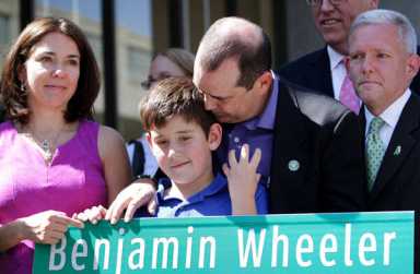 Sunnyside corner named for victim of Sandy Hook