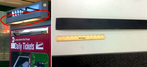 Credit card scam hits Bayside LIRR station