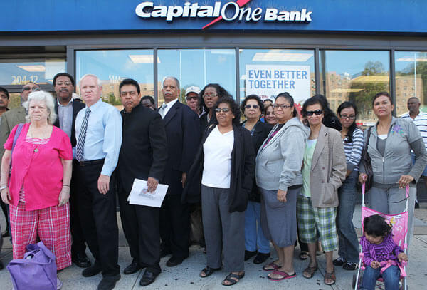 Residents of Hollis slam plan to shutter neighborhood bank