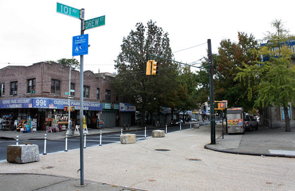 Ozone Park gets new pedestrian plaza