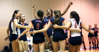Prep wins in straight sets