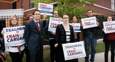 Caruana, teachers want to hold off on evaluations