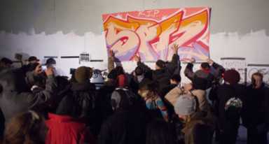 Artists hold vigil to commemorate loss of 5Pointz graffiti mecca