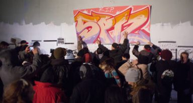 Artists hold vigil to commemorate loss of 5Pointz graffiti mecca