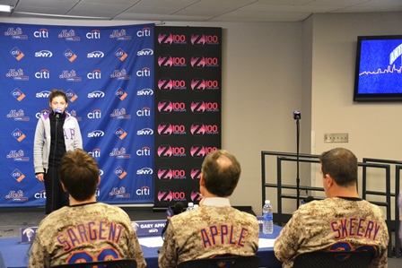 The New York Mets hosted its 2014 Anthem Search.