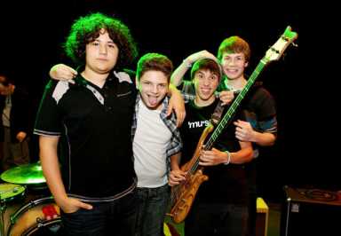 Whitestone guitarist rocks out with his bandmates