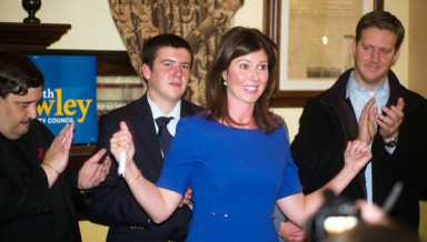 Crowley defends City Council seat from political newcomer Caruana