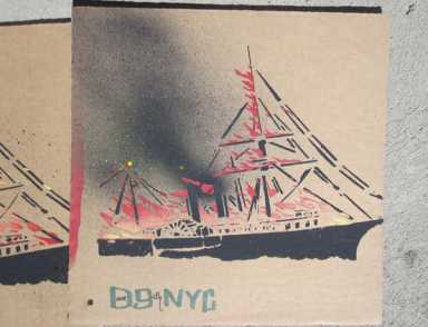 Astoria artist creates works to share (literally) with the world