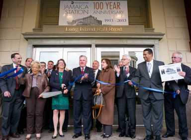 Jamaica celebrates centennial for downtown LIRR station