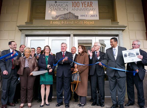 Jamaica celebrates centennial for downtown LIRR station