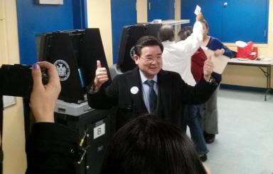 Koo claims victory in Council re-election bid