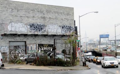 LIC building becomes last site to receive tag from Banksy