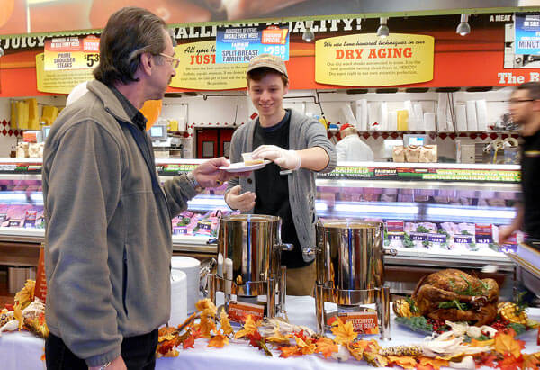 Stuff turkey with latkes for Thanksgivukkah