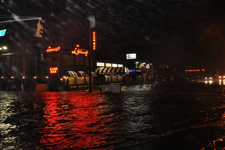Cross Bay Sandy flooding