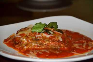 Eggplant parmigiana