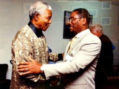US_Rep_Meeks_and_President_Mandela