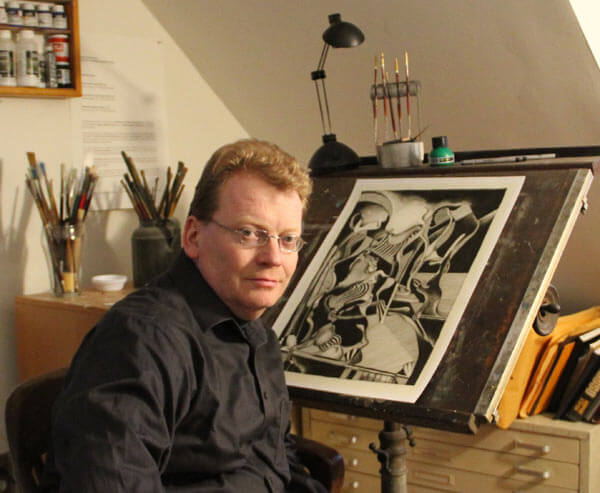 He draws on his experience to create
