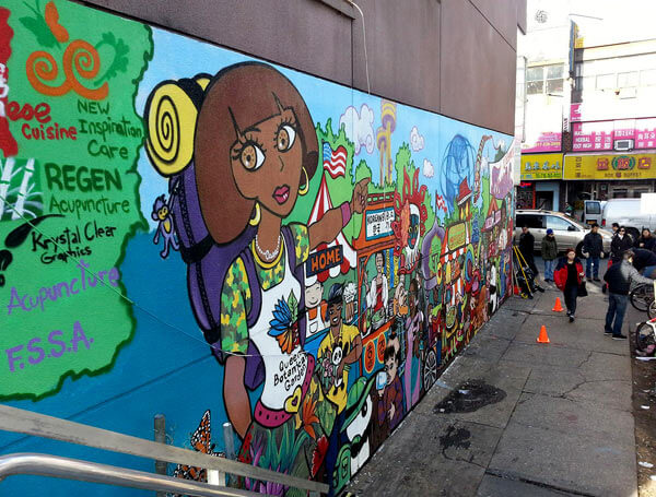 One Flushing unveils station mural