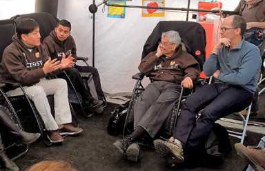 S. J. Jung ends hunger strike