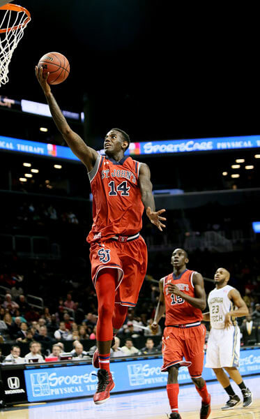 Sampson carries Red Storm to win over Georgia Tech