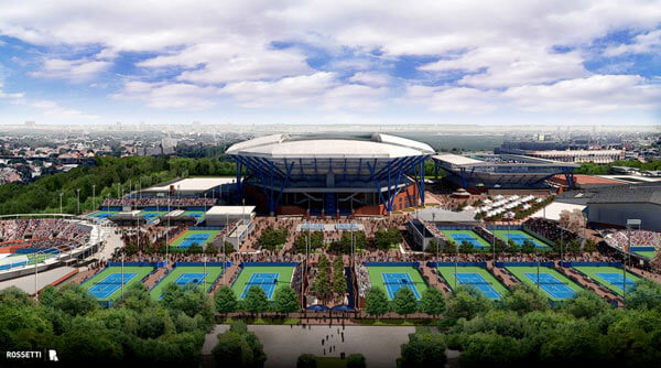 USTA announces beginning of expansion into green space