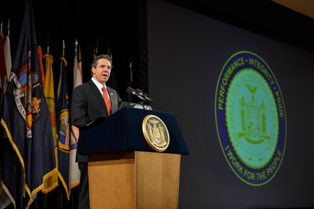 January 08, 2014-Albany- Governor Cuomo delivers his State of the State Message