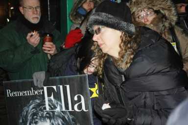 Ella’s family and friends