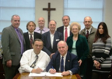 Union Contract Signing