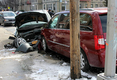 Updated: Driver charged with heroin possession in Astoria crash with parked van: Police