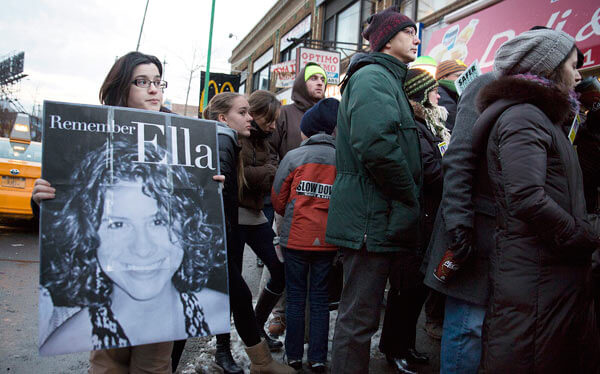 Vigil held for Ridgewood traffic victim