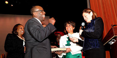 New Council speaker performs Miller’s inauguration