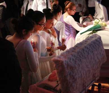 Queens toddlers laid to rest