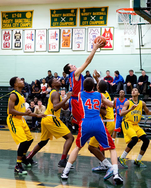 Knights score victory in Battle of Boulevard
