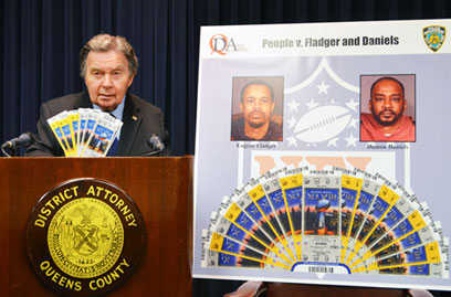 Jamaica man charged with selling bogus Super Bowl tix: DA