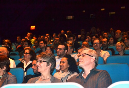 Audience at opening night