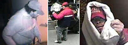 Police look for church burglary suspect