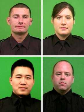 Police officers revive heart attack victim while responding to noise complaint