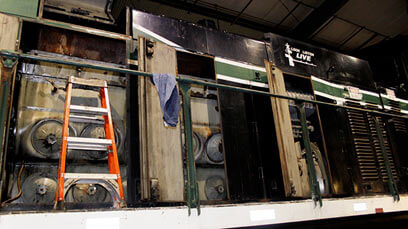 Testing for new engine starts in Glendale fleet