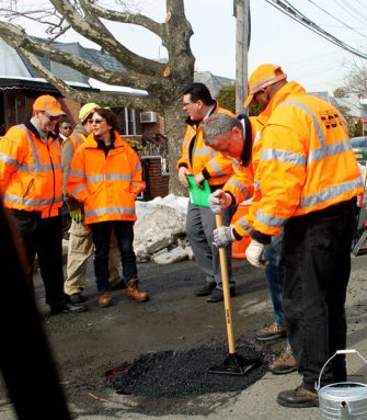 Plan to plug potholes starts in Maspeth