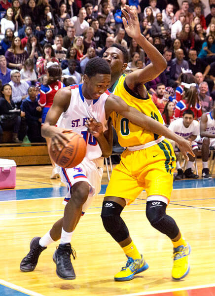 Balanced Terriers take down Holy Cross on home court