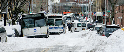 Small streets left unplowed